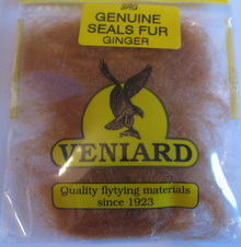 genuine seals fur Veniard ginger